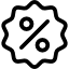Prozent-Symbol – Transparente Preise Rotenburg